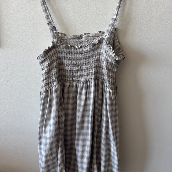 TORRID Babydoll Square Neck Tank - Check Print (Size 3) - Picture 3 of 5